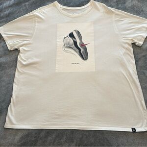 NIKE Men’s Air Jordan 11 Concord 2018 Release Shirt 3XL Big Tall White Rare HTF
